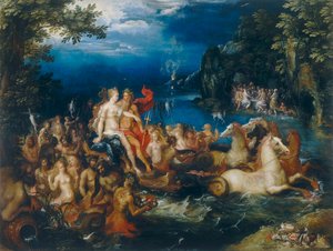 Triunfo de Neptuno y Anfitrite de Frans II the Younger Francken