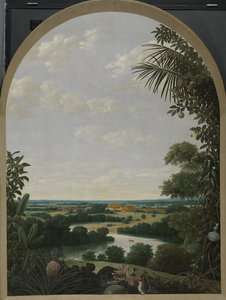 Paisaje en Brasil de Frans Jansz Post