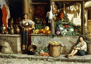 Un Mercado de Verduras