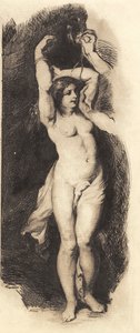 Andrómeda, después de Rubens de Frans Schwartz