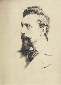 Retrato de Carl Bloch de Frans Schwartz
