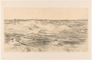 Las Montañas Blancas en Laren de Frans Alexander Evert Lodewijk Smissaert