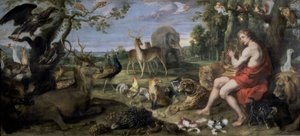 Orfeo y los animales – Siglo XVII – Barroco flamenco de Frans Snyders or Snijders