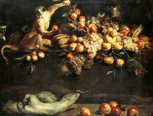 Naturaleza muerta, por Frans Snyders de Frans Snyders