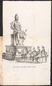 Abuelo gigante en la procesión de San Rumbold, 1825 Den Reuse, llamado Abuelo (título sobre el objeto)
