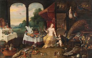 La Alegoría del Gusto de Frans Wouters