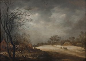 Paisaje de invierno de Frans de Momper