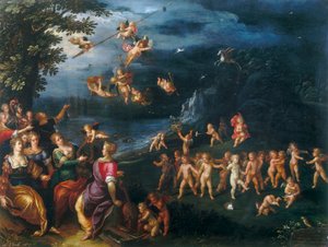 Alegorías del genio de Frans the Elder Francken