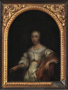 Retrato de una dama de Frans van I Mieris