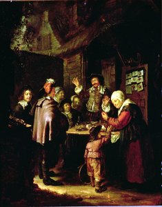 El charlatán de Frans van Mieris