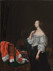 Una mujer ante el espejo