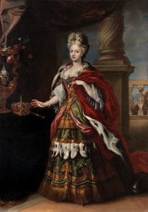 Frans van Stampart Retrato de Elisabeth Christine de Brunswick-Wolfenbüttel de Frans van Stampart