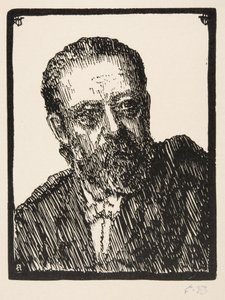 Retrato de Bedrich Smetana 1824-1884 de Frantisek Bilek