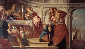 La Presentación de Cristo en el Templo y el Bautismo de Cristo de Frantz Cleyn