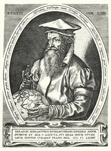 Gerardus Mercator, cartógrafo, geógrafo y cosmógrafo flamenco de Franz (after) Hogenberg