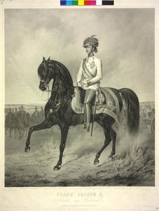 Emperador de Austria Francisco José I de Franz Adam