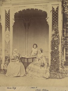 Anna Wöss, Marie y Marie Antoine, 1850s-60s de Franz Antoine
