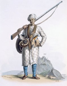 Behaleea o soldado hindú, de 