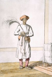 Portador de abanico, de 