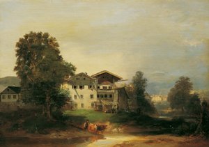 Motivo del Tirol del Sur de Franz Barbarini