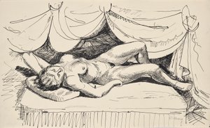 Acostado desnudo de Franz Barwig d. Ä.