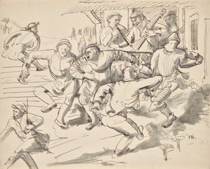 campesinos bailando