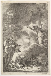 Una visita a Roma en 1764 de Franz Edmund Weirotter