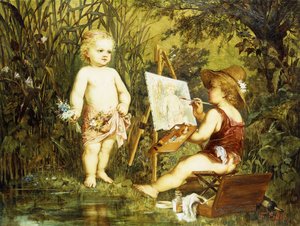 Putti juguetones