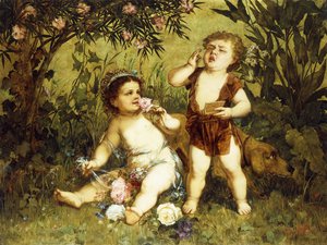 Putti juguetones