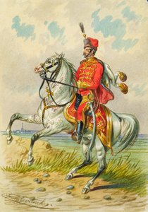 soldado a caballo de Franz Gerasch