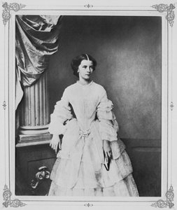 Emperatriz Isabel de Austria, 1857 de Franz Hanfstaengl