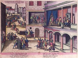 Asesinato del Duque Enrique de Guisa (1549-88) de Franz Hogenberg