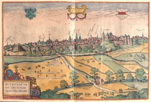 Bethune en Pas de Calais, Francia de Franz Hogenberg