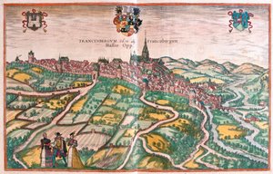 Frankenberg, Países Bajos (grabado) de Franz Hogenberg