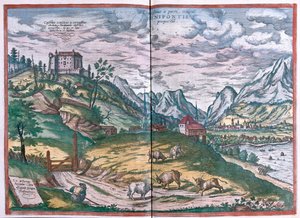 Innsbruck, Austria de Franz Hogenberg