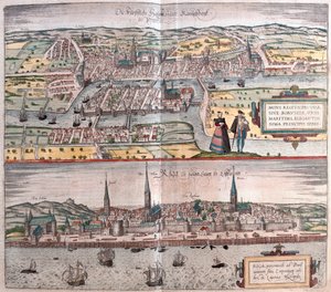 Kaliningrado, Rusia - Riga, Letonia de Franz Hogenberg