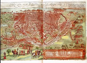 Mapa de El Cairo (grabado)