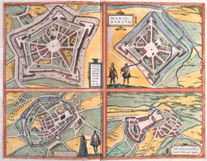 Philippeville, Mariembourg, Chimay y Walcourt, Bélgica de Franz Hogenberg