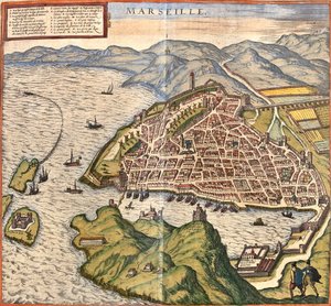 Plano de Marsella, Francia