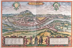 Salzburgo, Austria de Franz Hogenberg
