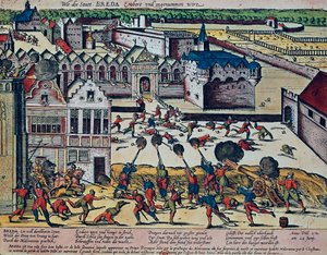 La furia de Haultepenne en 1581 de Franz Hogenberg