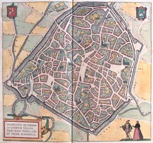 Valenciennes, Francia de Franz Hogenberg