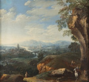 Franz Joachim Beich Paisaje fantástico del sur