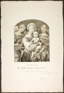 Virgen con el Niño Jesús de Franz Johann Heinrich Nadorp