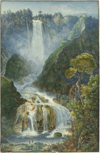 Las grandes cascadas de Terni de Franz Kaisermann