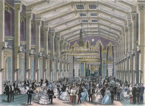 Sophien-Bad-Saal, un baile de corte en el Palacio de Hofburg, Viena