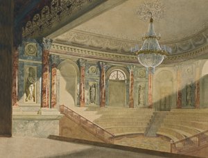 El Teatro del Hermitage, 1898 de Franz Kopallik