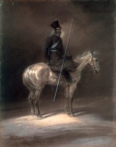 Cosaco a caballo, 1837