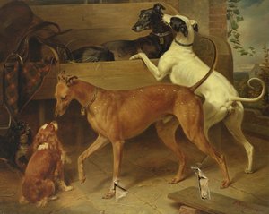 Los Perros de Kruger, 1855 de Franz Krüger