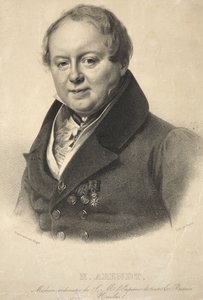 Retrato del médico personal imperial Nicholas Martin Arendt 1785-1859, 1836 de Franz Krüger